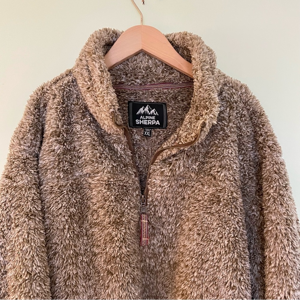 Oversized Sherpa Jacket L